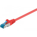 MicroConnect S/FTP CAT6A 1M Red LSZH Reference: SFTP6A01R