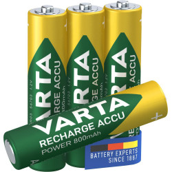 Varta 1x4 LL Accu AAA NiMH 800 mAH Référence: 56703101404