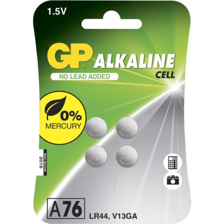 GP ALKALINE BUTTON CELL LR44 Référence: 103183-GP