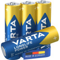 Varta 1x4 Varta High Energy AA LR 6 Référence: 04906121414