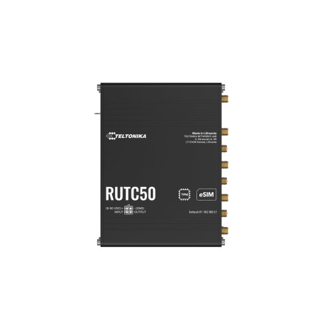 Teltonika Networks RUTC50 (EU) WiFi 6, 5G LTE Référence: W129230964