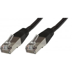 MicroConnect F/UTP CAT6 0.25m Black LSZH Reference: STP60025S
