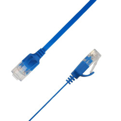 LinkIT Flat U/UTP Cat6A Blue 4.5m Référence: W129379986
