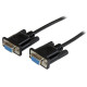 StarTech.com 1M BLACK DB9 NULL MODEM CABLE Reference: SCNM9FF1MBK