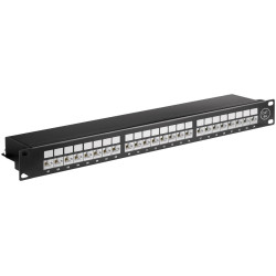 MicroConnect CAT6a 24 port 19 Patch Panel, Référence: PP-022