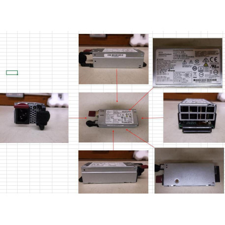 HP 900W hot-plug power supply Référence: 830219-001