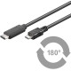 MicroConnect USB-C to USB2.0 Micro B 1M Reference: USB3.1CAMIB1