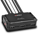 Lindy 2 Port Hdmi 10.2G, Usb 2.0 & Référence: W128371157