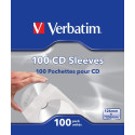 Verbatim CD PAPER SLEEVES 100 PACK Reference: W125625527