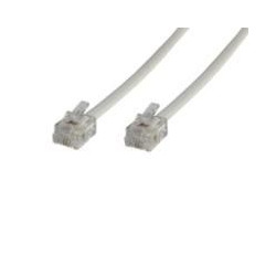 MicroConnect Modular Straight RJ12 6C/6P 5m Reference: MPK105