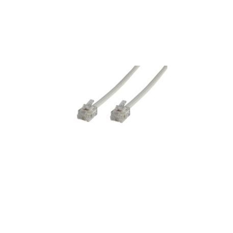 MicroConnect Modular Straight RJ12 6C/6P 5m Reference: MPK105