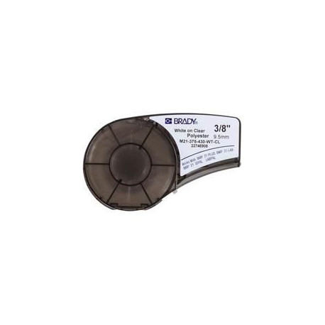 Brady Polyester tape for M211 M210 Référence: M21-375-430-WT-CL