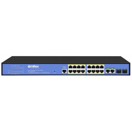 Ernitec Managed Layer 2+ Switch, 16 Référence: W128914492