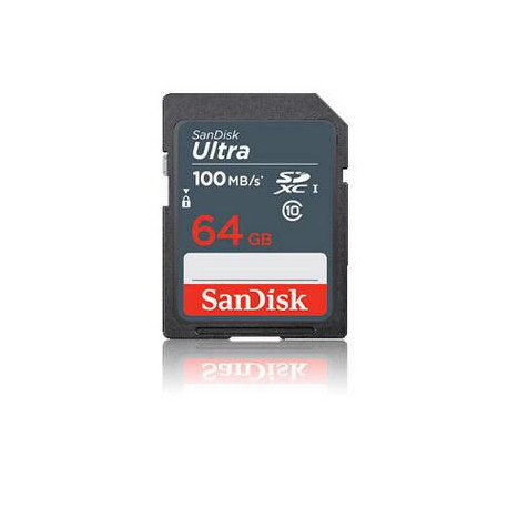 Sandisk Ultra 64 Gb Sdxc Uhs-I Class Référence: W128256541