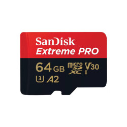 Sandisk Extreme Pro 64 Gb Microsdxc Référence: W128273943