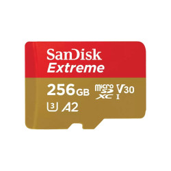 Sandisk Extreme 256 Gb Microsdxc Référence: W128273946