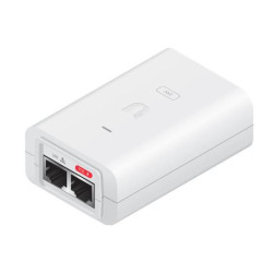 Ubiquiti PoE Injector, 24VDC, 30W Référence: POE-24-30W-G-WH