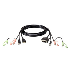 Aten 1.8m USB HDMI to Référence: 2L-7D02DH