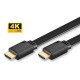 MicroConnect HDMI High Speed Flat cable, 5m Référence: HDM19195V1.4FLAT