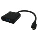 MicroConnect HDMI Micro - VGA adapter M-F Référence: HDMIDVGAB