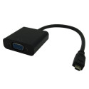 MicroConnect HDMI Micro - VGA adapter M-F Référence: HDMIDVGAB