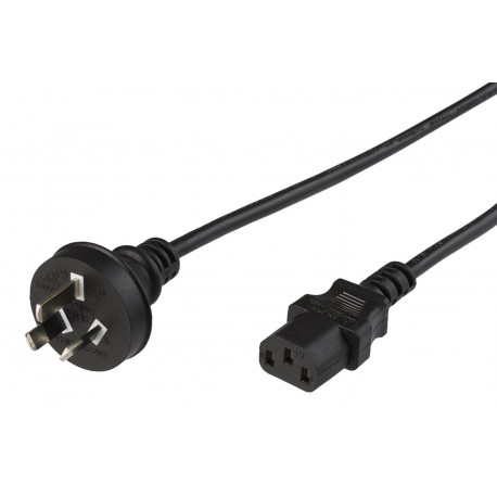 MicroConnect Power Cord AUS to C13 1.8m Reference: PE010418AUSTRALIA
