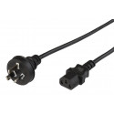 MicroConnect Power Cord AUS to C13 1.8m Reference: PE010418AUSTRALIA