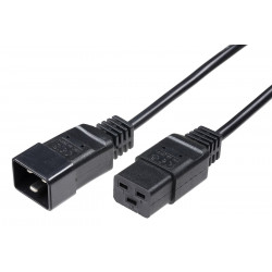 MicroConnect Power Cord C19 - C20 16A 1m Reference: PE141510