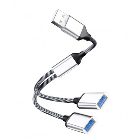 MicroConnect USB-A to 2x USB-A Female, Référence: W128998608