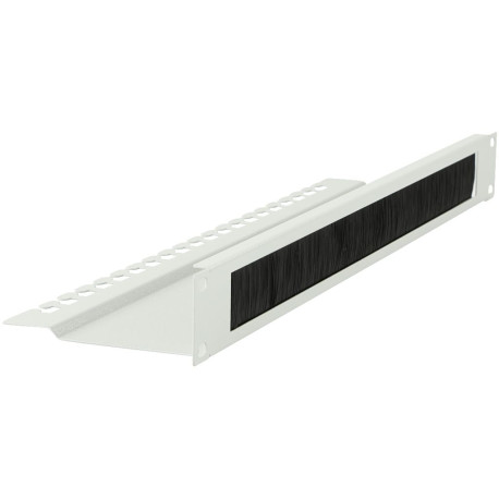 Lanview 1U 19 L BENT, BRUSHED CABLE Référence: W128317112