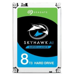 Seagate HDD SkyHawk AI 8TB 256MB 7.2K Référence: W127146085