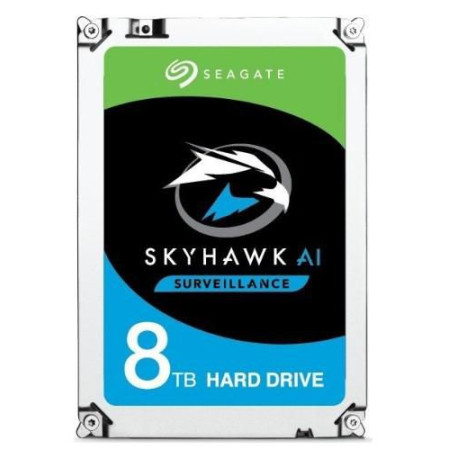 Seagate HDD SkyHawk AI 8TB 256MB 7.2K Référence: W127146085
