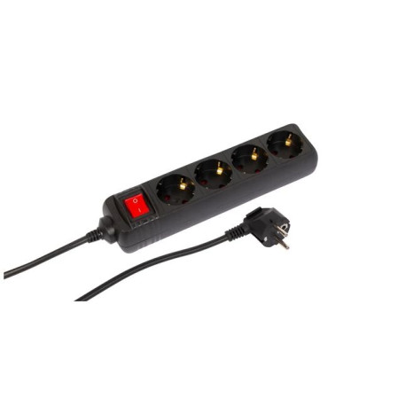 MicroConnect 4-way Schuko Socket on/off Référence: W128812658