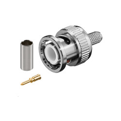 MicroConnect BNC crimp plug for RG59 Reference: BNC59M