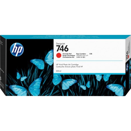 HP 746 300-ml Chromatic Red Référence: P2V81A