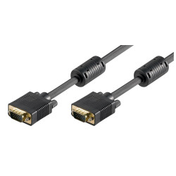 MicroConnect SVGA HD15 3m M-M w.ferrit core Référence: MONGG3FB