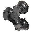 RAM Mounts RAM TRIPLE SUCTION CUP BASE Référence: RAP-365-224-1BU