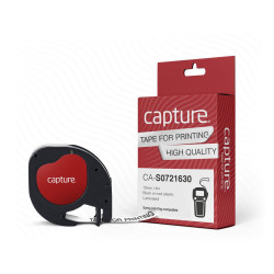 Capture 12mm x 4m Black on Red Reference: W127168674