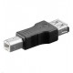 MicroConnect Adapter USB A - B F-M Référence: USBAFB