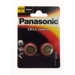 Panasonic CR2032, 3V, 220mAh Reference: CR2032L/1BP