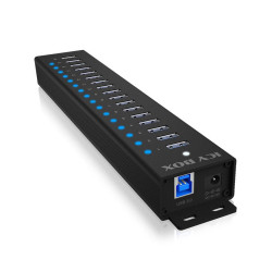 ICY BOX 17-Port Hub With Usb 3.2 Gen Référence: W128827239