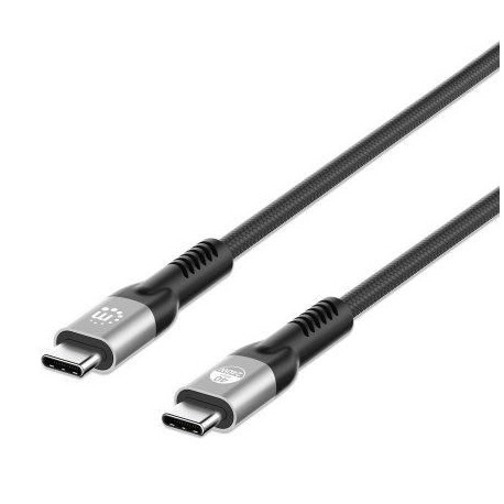 Manhattan Usb-C To Usb-C Cable (240W), Référence: W128829161