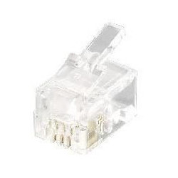 Equip Telephone Plug, Rj11, 4P4C Référence: W128286481