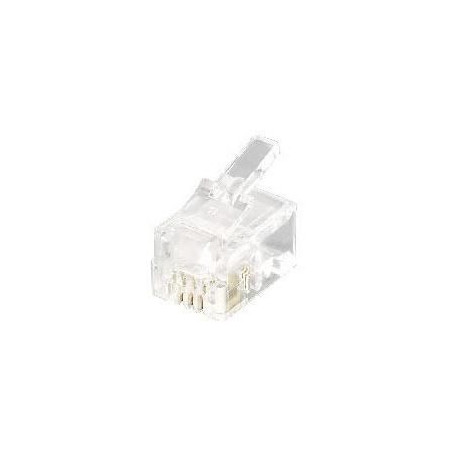 Equip Telephone Plug, Rj11, 4P4C Référence: W128286481