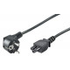 MicroConnect Power Cord CEE 7/7 - C5 1.2m Reference: PE010812