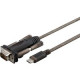 MicroConnect USB - C - Serial DB9 1m M-M Reference: USB3.1CRS232