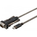 MicroConnect USB - C - Serial DB9 1m M-M Reference: USB3.1CRS232