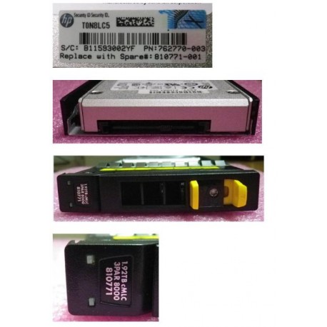 HP SP-DRV 1.92TB SSD SAS CMLC SFF Référence: W125662794 