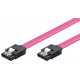 MicroConnect SATA Cable 0,3m with Clip Reference: SAT15003C