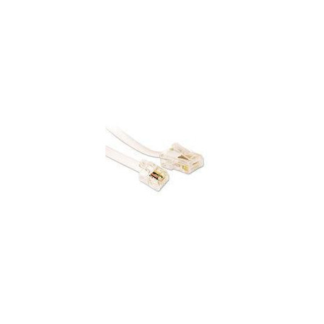 MicroConnect RJ11-RJ45 3M M/M White Reference: MPK453
